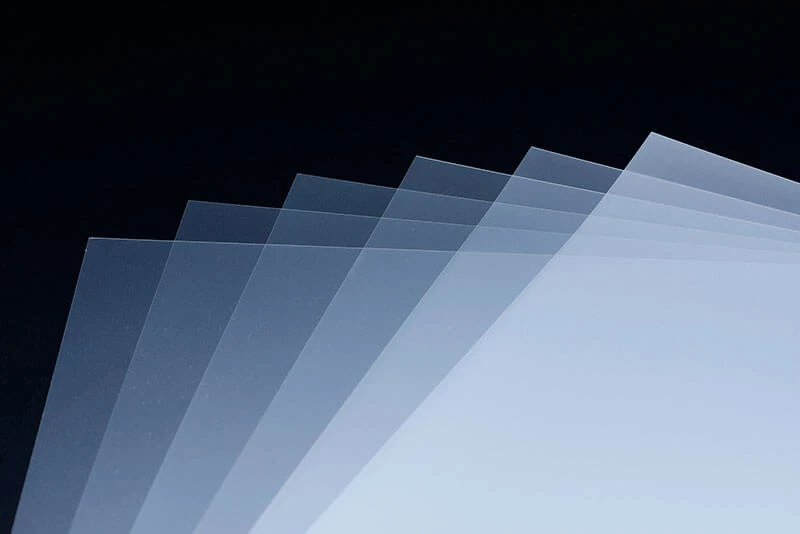 PVC, PE and PP films
