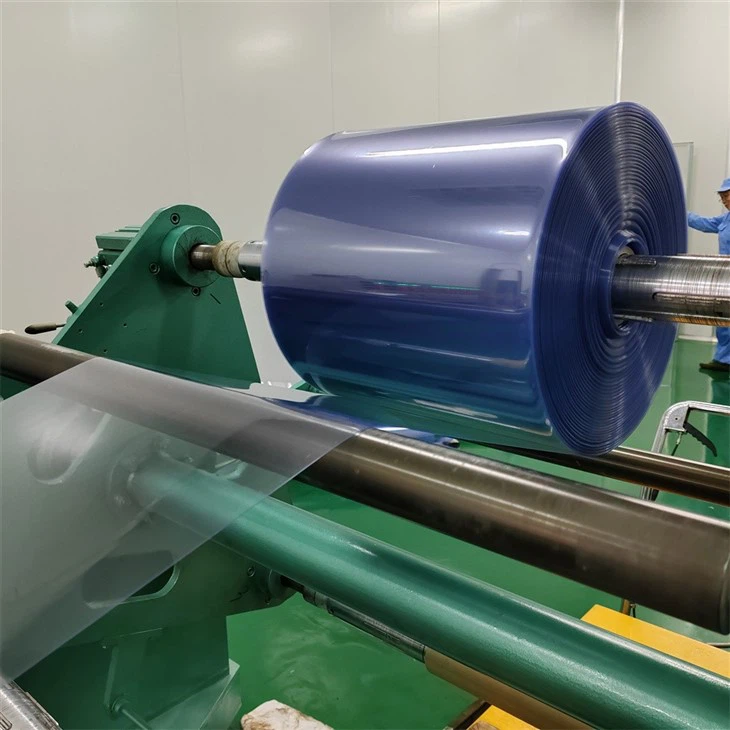 0.25 0.30mm Rigid PVC Pharmaceutical Film PVC Plastic Film For Medicine factory